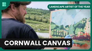 Painting at Eden Gardens - Landscape Artist of the Year - S07 EP4 - Art Documentary