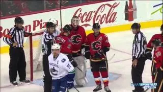 Canucks vs. Flames French Recap 10/07/15