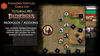 Foundry VTT [Tutorial #03] - Mis 46 Módulos (PF2)