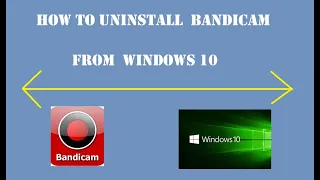 How to Uninstall Bandicam simple method in Tamil |  HanTech (Hands On Technology) |