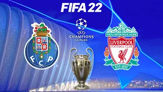 FIFA 22 | FC Porto vs Liverpool - UEFA Champions League UCL - Full Match & Gameplay