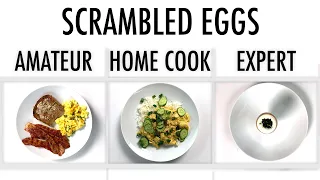 4 Levels of Scrambled Eggs: Amateur to Food Scientist | Epicurious