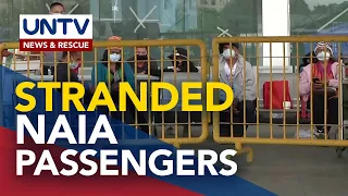 Stranded workers sa NCR, patuloy ang pagdating sa NAIA upang makauwi sa probinsya