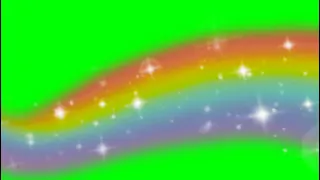 Rainbow Green Screen