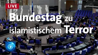 Aktuelle Stunde im Bundestag: Islamistischer Terror