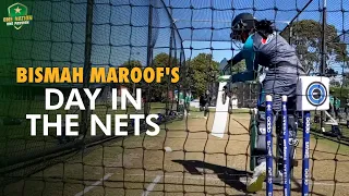 Bismah Maroof's Day In The Nets | PCB | MA2U