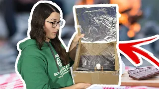 HOW to make Solar Oven S'MORES!