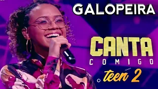 Kássia Santos canta Galopeira no CANTA COMIGO  TEEN