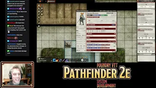 PF2e on Foundry Video Changelog for 5.7