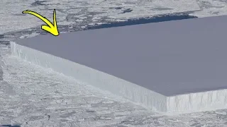 NASA Discover Mysterious Looking Iceberg In Antarctica