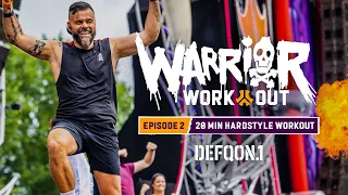 Warrior Workout | EPISODE 2 | 20 MIN Full Body Hardstyle Workout | Defqon.1 2022 - UV