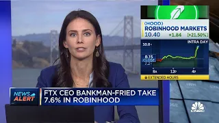 FTX CEO Sam Bankman-Fried takes 7.6% stake in Robinhood