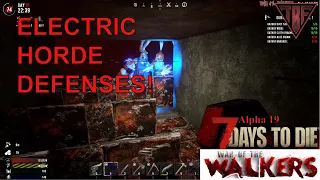 Horde Night, Horde base upgraded! 7 Days to Die Modded - War of the Walkers Mod E21