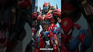 Avengers But Transformers-Vengers AI Edition #shorts #avengers #ai #marvel #transformers #autobots