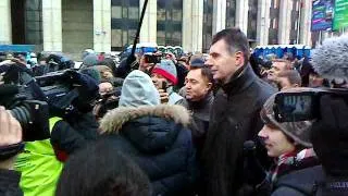 Митинг 24 декабря в Москве на пр-те Сахарова. Видео 2.