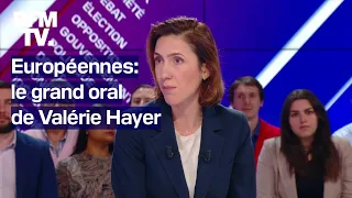 Européennes: le grand oral de Valérie Hayer sur BFMTV