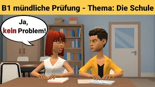 Mündliche Prüfung deutsch B1 | Gemeinsam etwas planen/Dialog |sprechen Teil 3: Klassenraum