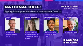 National Call: Fighting Back Against Anti-Trans Hate Across the Country