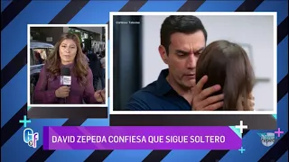 David Zepeda destacó cómo se encuentra en el plano sentimental