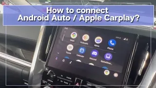 How to Connect Your Phone ( Android Auto / Apple Carplay ) to Your Car? | Toyota Alphard Edition