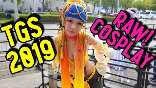 RAW JAPANESE COSPLAY TGS TOKYO GAME SHOW 2019 Behind the scenes