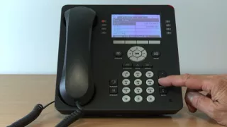 22. Avaya Telephone System - Using the Volume Control on the 9608