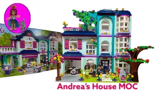 Andrea’s house rebuild Lego Friends 41449