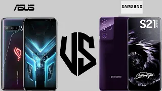 Asus ROG Phone 3 ZS661KS VS Samsung Galaxy S21 Ultra 5G  | Full Comparison | Latest Smart Phone