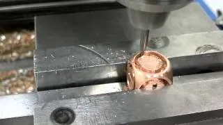Machining Floating Face Dice Copper