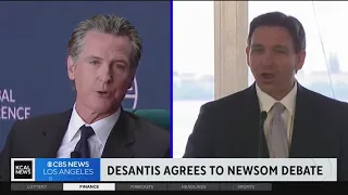 Florida Gov. Ron DeSantis agrees to debate California Gov. Gavin Newsom