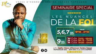 Séminaire spécial I Pasteur LORD LOMBO I Les nuances de la FOI I Jour 2