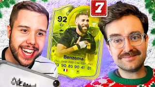 FC24 Squad Builder Showdown Advent!!! RADIOACTIVE BENZEMA!!! Day 7 vs Auzio