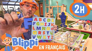 Le Parc de jeux couvert Whiz Kids | Blippi en français | Vidéos éducatives pour enfants