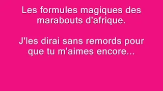 Pour que tu maime  encore - Celine Dion  (Lyrics)