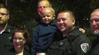 Hammond girl, 5, fighting cancer gets police escort to chemo treatment