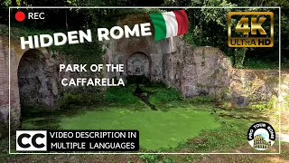 ITALY,Unveiling Rome's Hidden Oasis:🚴Exploring the Enchanting Park of the Caffarella,biking,4k