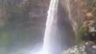 Waterfall in Twin Falls After Major Rain