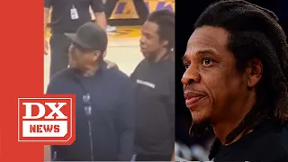 Jay Z Attempted To Calm Denzel Washington Down During Heated Argument At Lakers Game