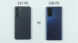 Samsung S21 FE vs Samsung S20 FE Speed Test & Camera Comparison