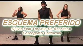 ESQUEMA PREFERIDO - DJ Ivis e Tarcísio do Acordeon | Coreografia Sensação Lambaeróbica