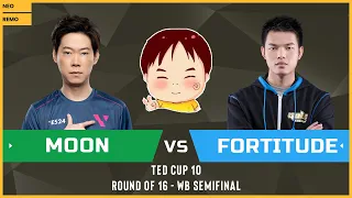 WC3 - TeD Cup 10 - WB Semifinal: [NE] Moon vs Fortitude [HU] (Ro 16 - Group A)