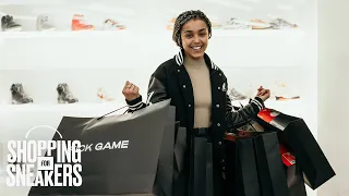 Jasmine Jobson Goes Shopping for Sneakers at Kick Game