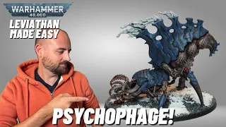 How to paint the Psychophage from Leviathan for Tyranids in #new40k!