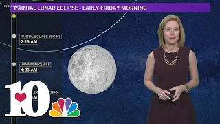 A Full Beaver Moon and near-total lunar eclipse will happen early Friday morning