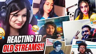 Krutika Reacting To Creator's Old Streams 😂