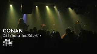 CONAN live at Saint Vitus Bar, Jun. 25th, 2019 (FULL SET)