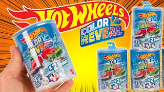 Hot Wheels Color Reveal Des Voitures surprise à découvrir en les plongeant dans l'eau Color Shifters