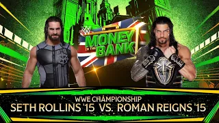 WWE 2K24 Roman Reigns Vs Seth Rollins - WWE Championship