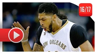 Anthony Davis Full Highlights vs Pacers (2016.12.15) - 35 Pts, 16 Reb, 5 Blks