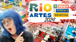 🤔 A RIO ARTES MANUAIS é TUDO ISSO MESMO?? VLOG #rioartesmanuais 2024! | Thati inventa